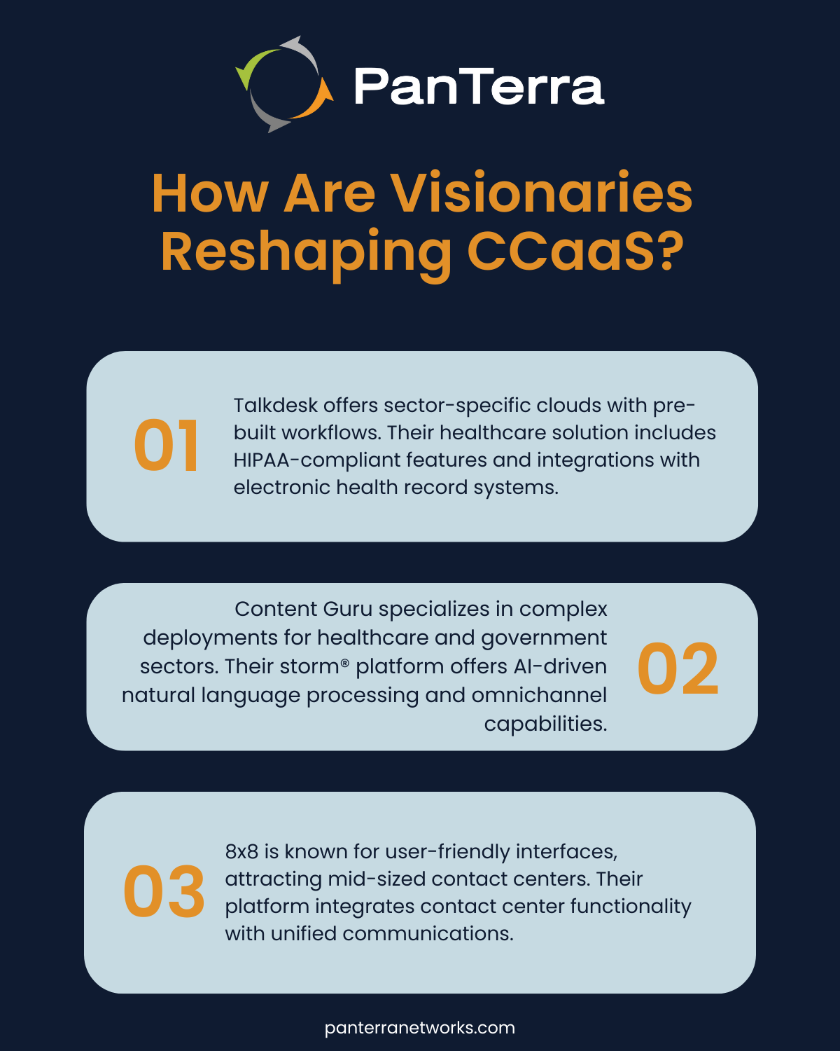 How are visionaries reshaping CCaaS