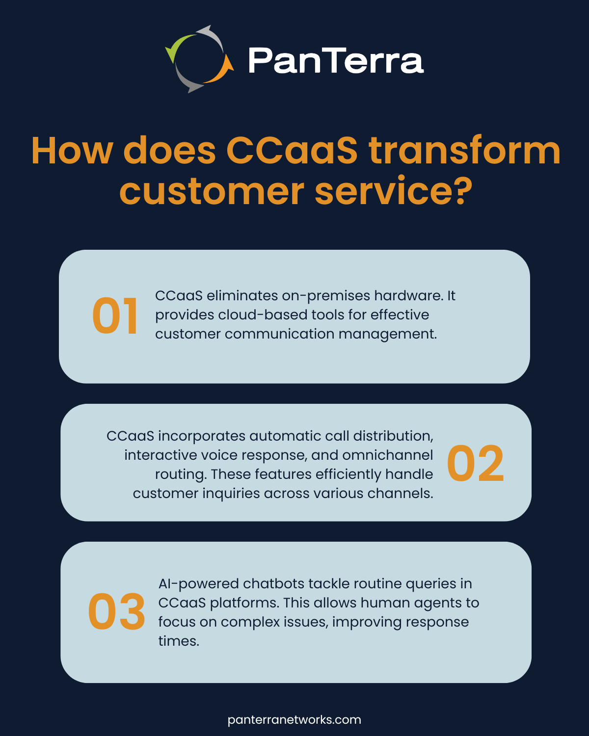 How does CCaaS transform customer service