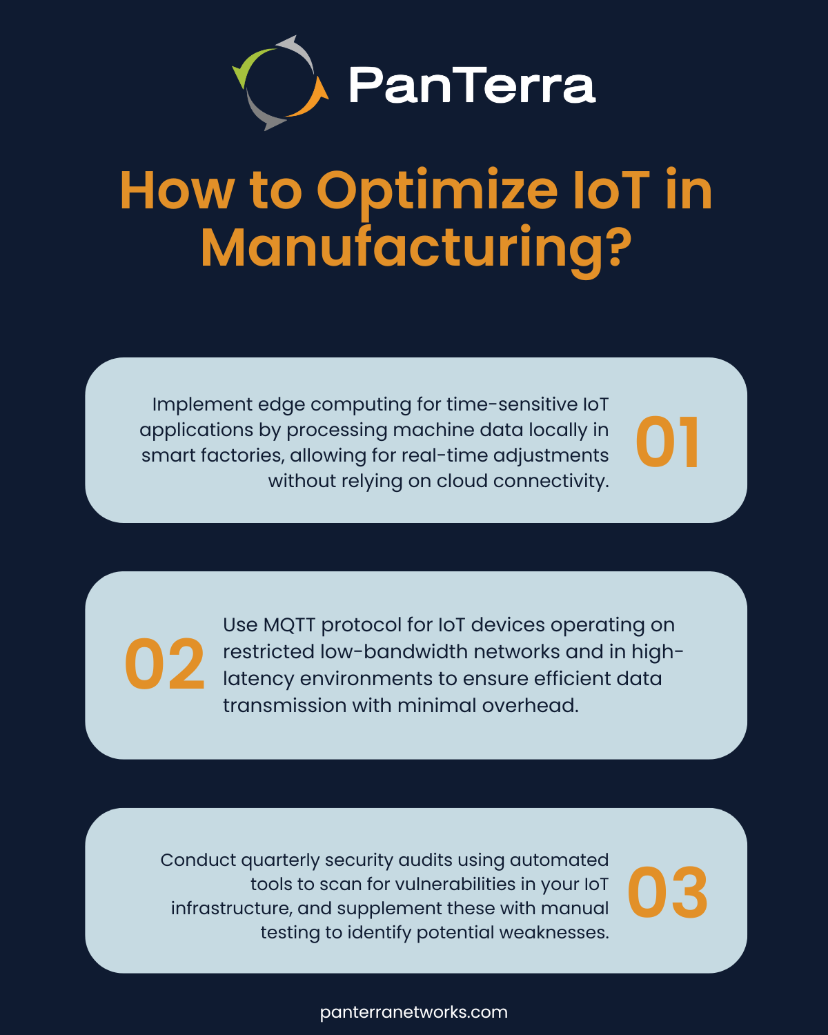 How to Optimize IoT in Manufacturing