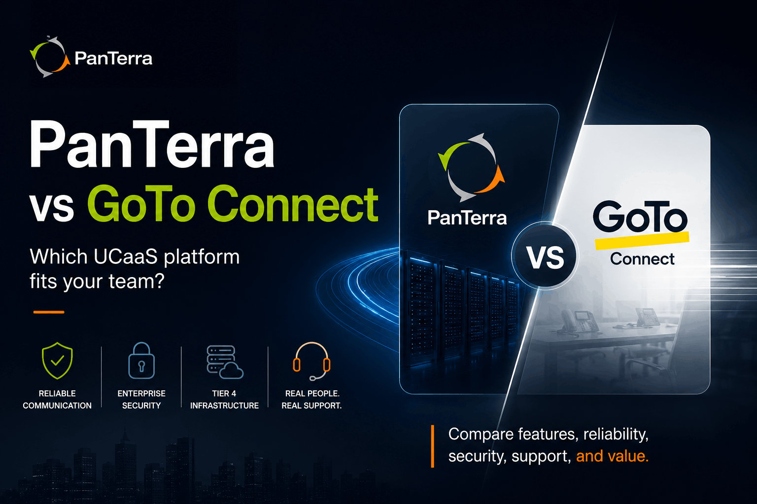 PanTerra vs GoTo Connect: Full UCaaS Comparison [2026]